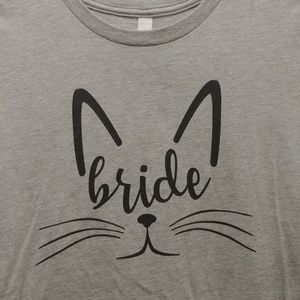 Cat Bride T Shirt